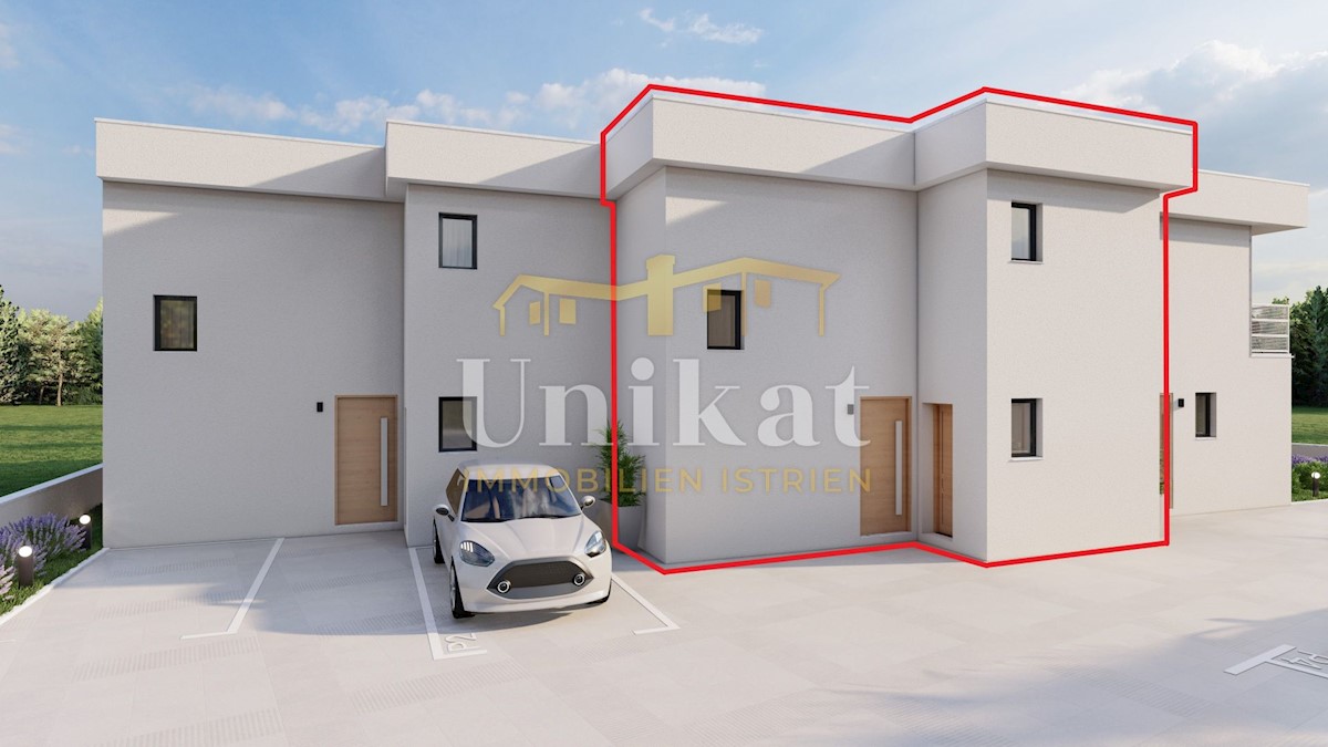 Reihenmittelhaus mit Garten - 1500 m zum Meer